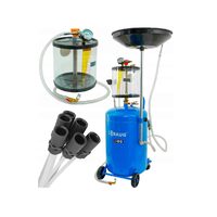 Recuperator pentru ulei uzat cu golire pneumatica, vas control cantitate, 65 L, Baug
