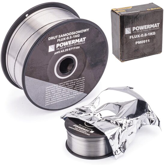 Sarma pentru sudura flux 0,8mm 1kg, Powermat 