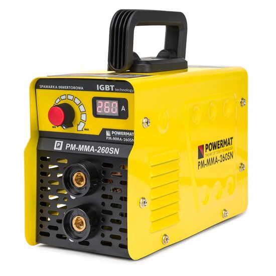 Aparat, invertor pentru sudura MMA IGBT 260 Amperi Ah, Powermat 