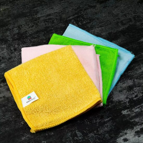 Set de 4 lavete microfibra 32x32 cm Kinghoff