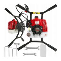 Motoforeza de pamant 3.3 CP, motor pe benzina, 2 timpi 62cc , Motoburghiu Verke
