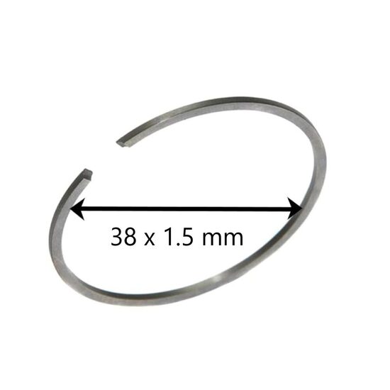 Segmenti 38 x 1.5 mm pentru drujba, motocoasa, PowerX