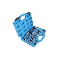 Trusa 17 freze pentru refacere scaun Injector, set universal pt curatare scaune injectoare Satra