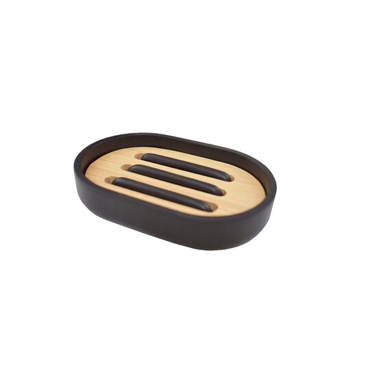 Sapuniera din ceramica, Negru, Sepio
