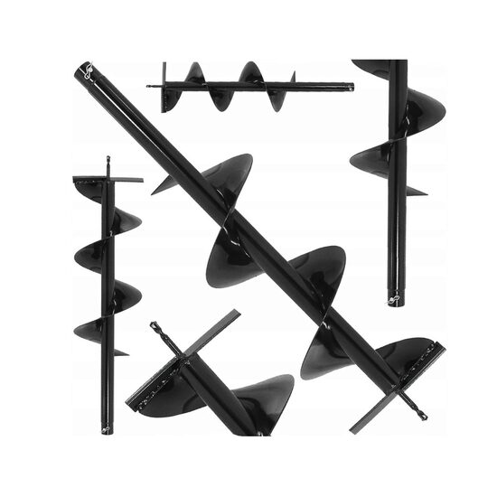 Burghiu pamant 20 cm x 80 cm, pentru motoburghiu, Verke