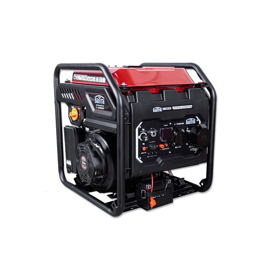  Generator de curent electric, 230V 5.5 KW, pornire manuala, motor in 4 timpi invetor, monofazat, Satra