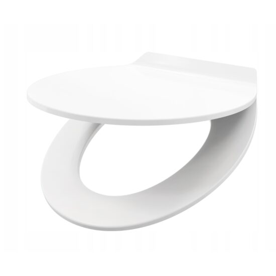 Capac wc super slim, inchidere silentioasa, duroplast, Sepio