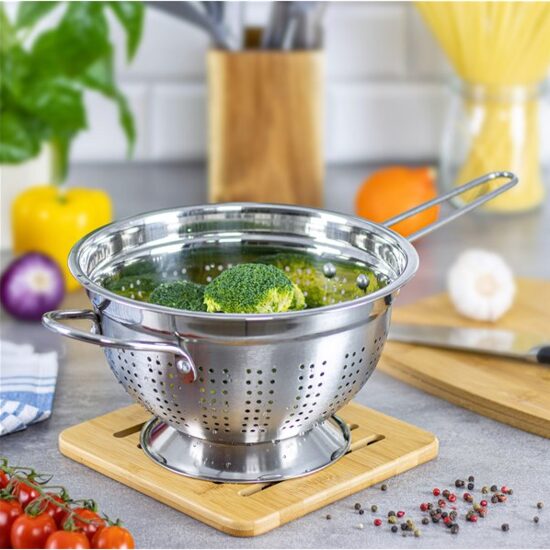 Strecuratoare din inox, cu maner, 24 cm, Klausberg