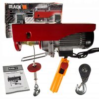 Electropalan Macara Electrica 800 Kg Palan Electric 220V ( troliu) Black 