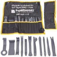 Set extractoare auto pentru tapiterie, 11 elemente, Powermat 