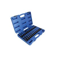 Set biti, imbus, torx, spline, de impact, 1/2, 26 piese, Asta
