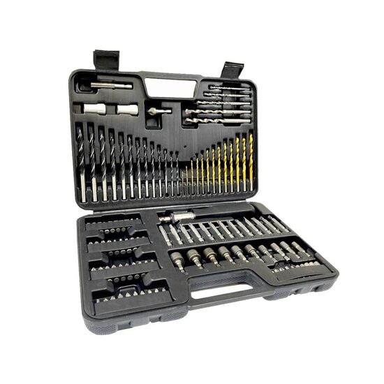 Trusa burghie si biti, 109 piese, Silver