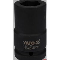 Cheie tubulară hexagonlă de impact adânca 30 mm 1” Yato YT-1176