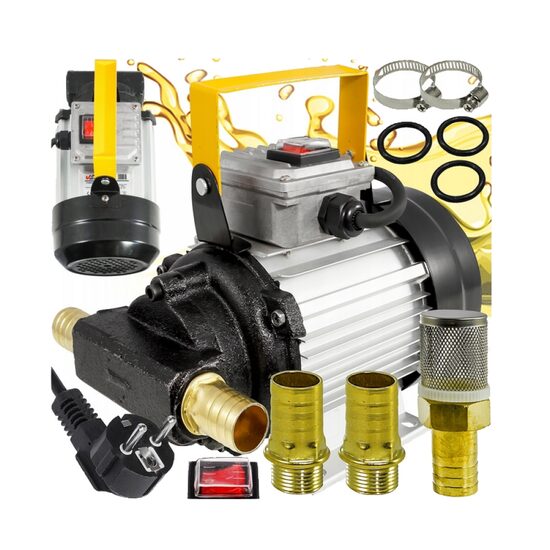 Pompa de Transfer Lichide Verke Ulei Motorina 220V 750W 30l/min, Verke