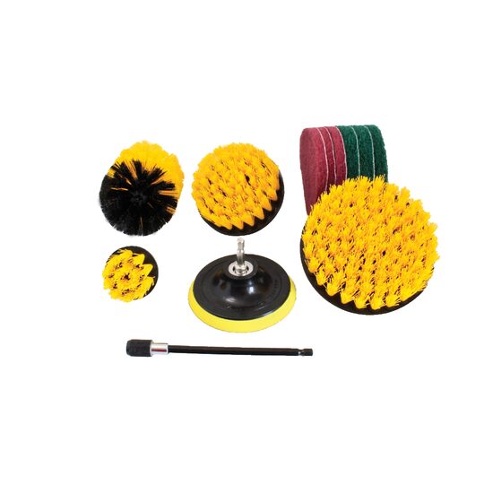 Set 12 perii de curatare pentru bormasina  Satra