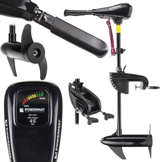 Motor electric pentru barca, 640 W, 55 lbs, Powermat