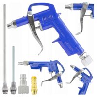 Pistol de suflat aer 1/4 " cu 3 duze, Verke
