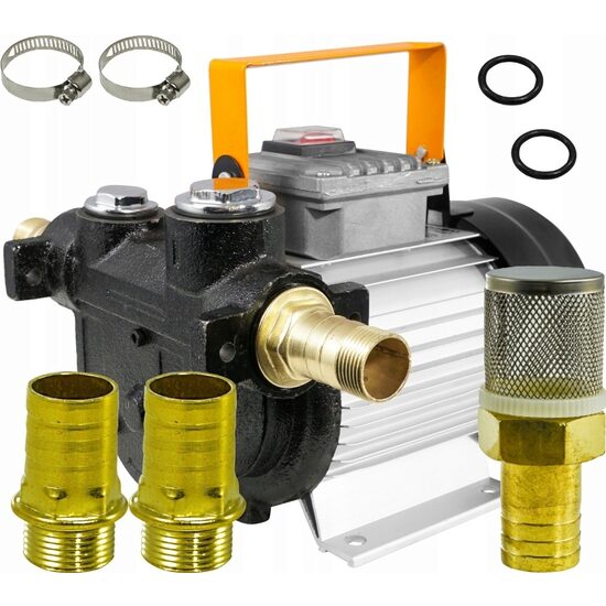 Pompa de transfer combustibil, lichide, ulei, motorina, 220V, 550W, 70l/min, Verke