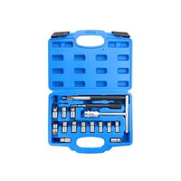 Set freze pentru reconditionat scaun injectoare, 17 piese, Silver