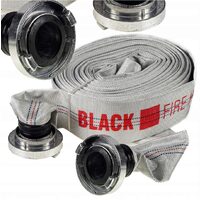 Furtun Tip Pompieri 2 Toli  20m Black 8Bari