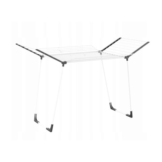 Uscator de rufe metalic, 4 aripi pliante, suport umerase, 27m, Sepio
