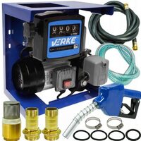 Pompa de transfer combustibil, motorina, autoamorsanta cu afisaj, 70l/min, oprire automata 220V, Verke