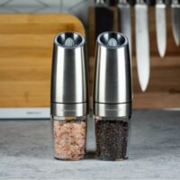 Set de 2 rasnite pentru sare si piper, capacitate 50 ml, 4-20 cm, Klausberg