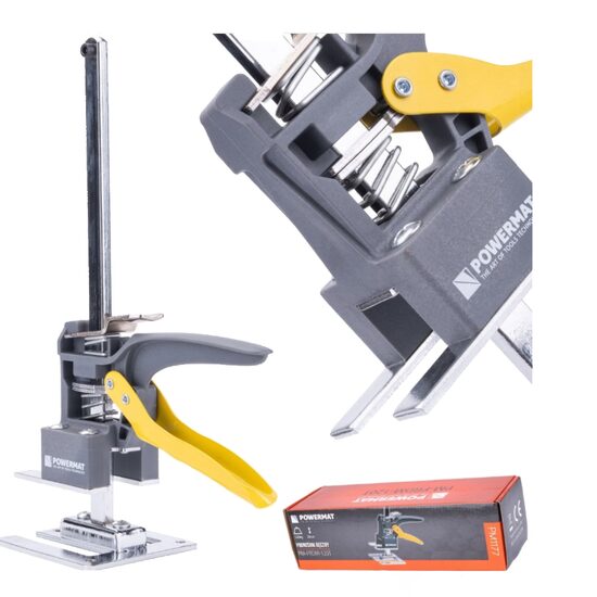 Dispozitiv manual pentru ridicat mobila si alte obiecte, tip cric, 120 kg, 20 cm, Powermat