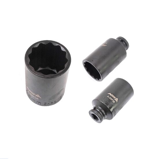 Cheie tubulara stelata pentru piulita butuc 36 mm, 1/2", Asta