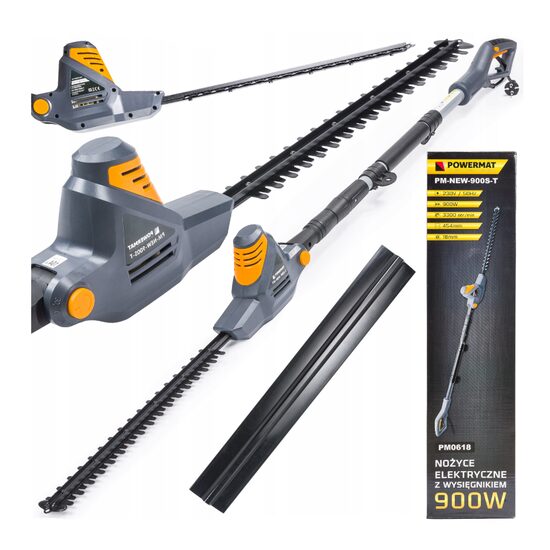 Foarfeca, trimmer electric telescopic, gard viu 45 cm 900 w, Powermat