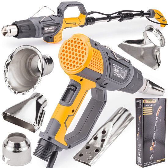 Pistol pentru aer cald 2000 W, Powermat