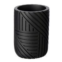 Suport pentru periute dinti, pensule, negru, model 3D, Sepio
