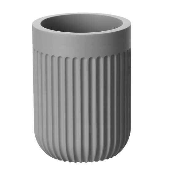 Suport pentru periute dinti, pensule, gri, model 3D, Sepio
