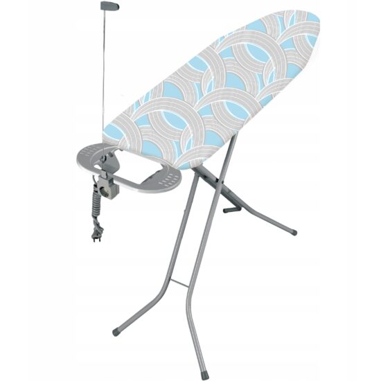 Masa de calcat 145 X 38 cm,  suport pentru fierul de calcat, priza Sepio