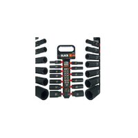 Trusa 13 tubulare de impact 10-32 mm Black