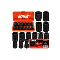 Trusa 13 tubulare de impact 1/2" 10- 24 mm, Verke