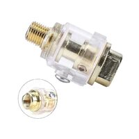 Oiler pentru lubrifierea sculelor pneumatice, 1/4", Silver