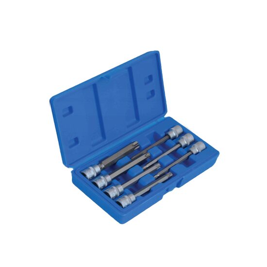 Set biti torx, extra lungi, cuplaj 3/8", T25-T60, Satra