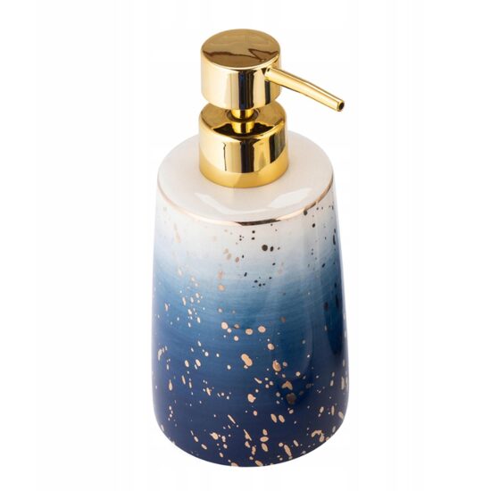  Dozator manual de sapun lichid, nuante de albastru, multicolor,  100ml, Sepio