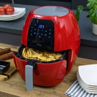 Friteuza cu aer cald, 7 programe automatice ecran LCD, capacitate 7.7 litri 1800 W, Klausberg