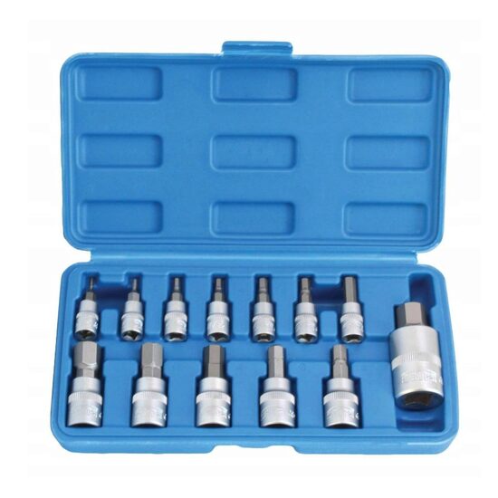 Set chei hexagonale inch, imbus, 13 piese, Satra
