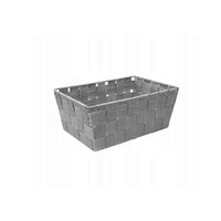 Cos organizator pentru cosmetice, gri, 25x15x10 cm, Sepio