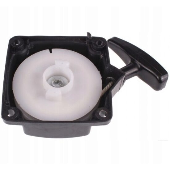 Capac pornire motocoasa, demaror complet motocositoare 2 catei plastic, PowerX