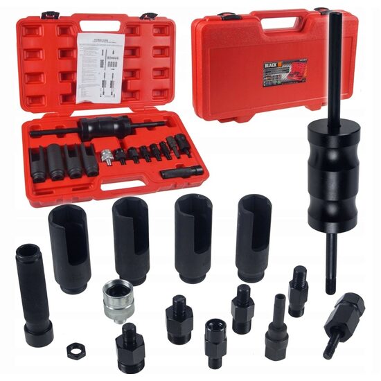 Trusa cu 14 piese pentru extras, scos, extragere injectoare Delphi, Bosch, Denso, Siemens
