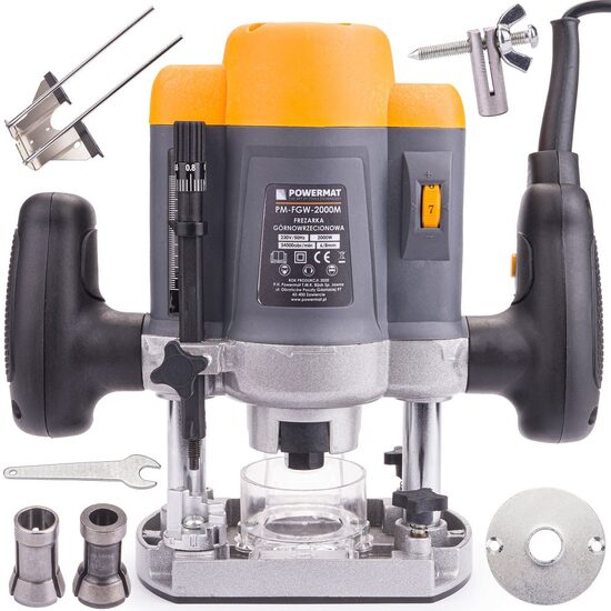 Freza oberfreza lemn, 2000 W, Powermat  