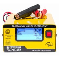 Redresor cu Microprocesor Powermat 50B Baterie 6V 12V