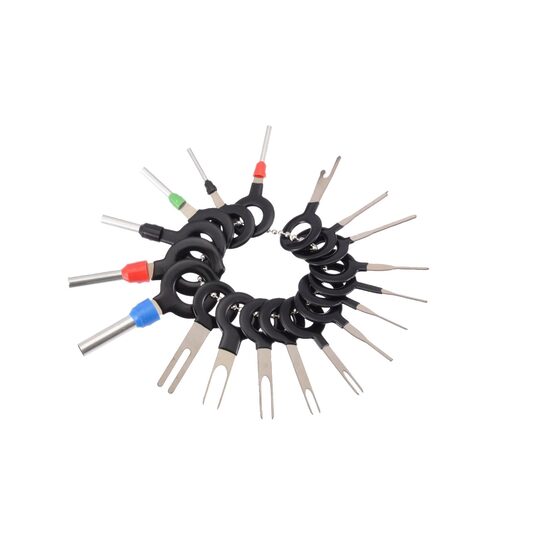 Set 18 chei pentru deconectarea conectorilor electrici, Satra