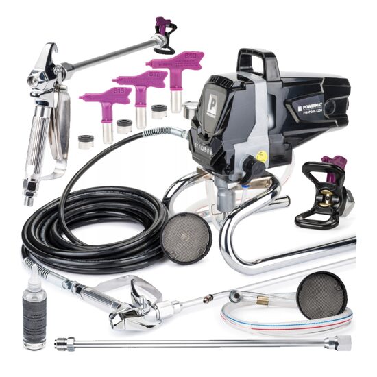 Pompa pentru vopsit, zugravit airless lavabila lac, Powermat 