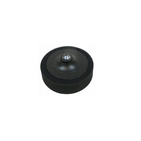 Burete pentru lustruit 125 x 50 mm, M14, negru, moale, Silver