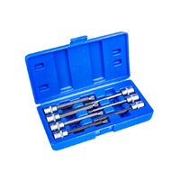 Trusa imbus XZN, M-uri, Spline, M4 - M10, 3/8", 7 piese, Satra